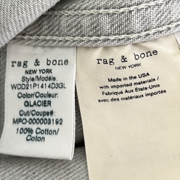 Rag and Bone Definitive Core Trucker Jean Jacket - Picture 10 of 10